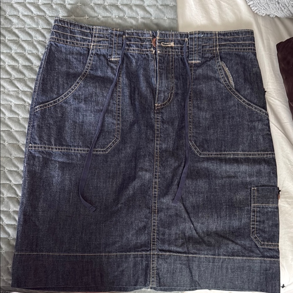 Bass Denim Skirt
